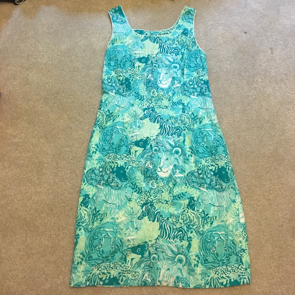 Lilly pulitzer shift dress size 8 (fits like 6)
